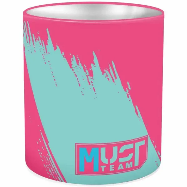 Luna: Must - Cylindryczny metalowy pojemnik na przybory do pisania na biurko 10x11 cm zdjęcie 4