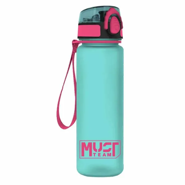 Luna: Must... Plastikowa butelka z uchwytem 650ml, różne kolory, 1 szt. zdjęcie 3