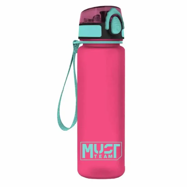 Luna: Must... Plastikowa butelka z uchwytem 650ml, różne kolory, 1 szt. zdjęcie 4