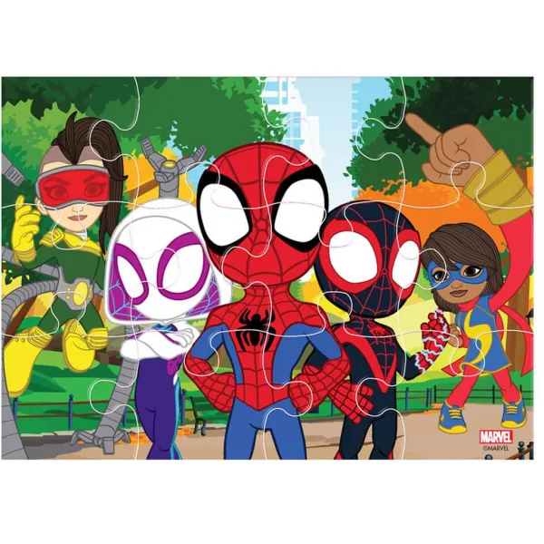Luna: Spidey 4 w 1 puzzle 12-15-20-24 elementów zdjęcie 2