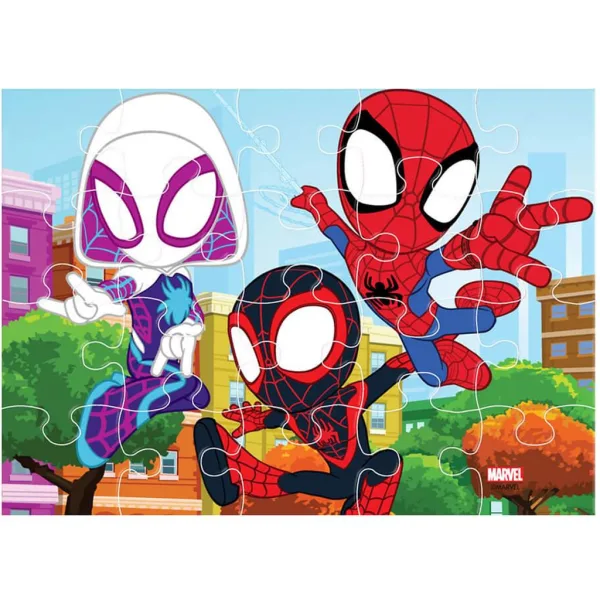 Luna: Spidey 4 w 1 puzzle 12-15-20-24 elementów zdjęcie 4