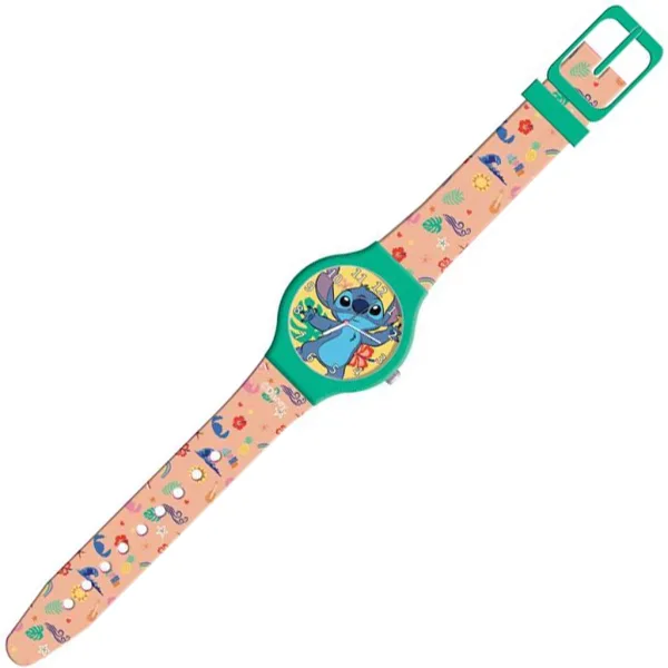Luna: Zegarek analogowy Lilo & Stitch w metalowym pudełku ozdobnym zdjęcie 2