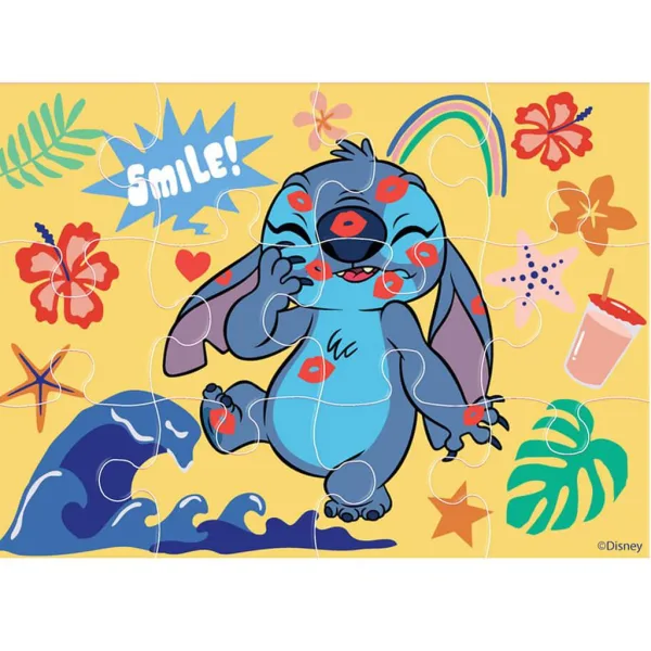 Luna: Zestaw puzzli Stitch 4 w 1 zdjęcie 2