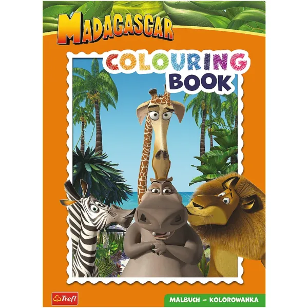 Madagaskar kolorowanka - Trefl zdjęcie 1