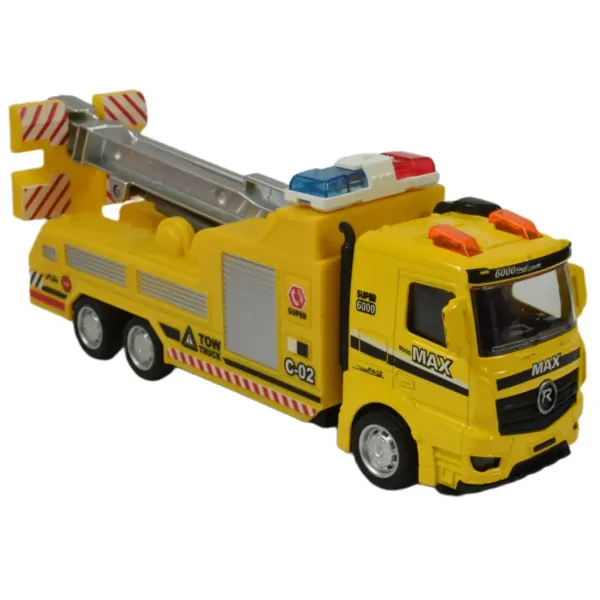 Magic Truck: Ciężarówka z napędem sprężynowym ze światłem i dźwiękiem, dostępna w różnych wariantach, 20 cm zdjęcie 4