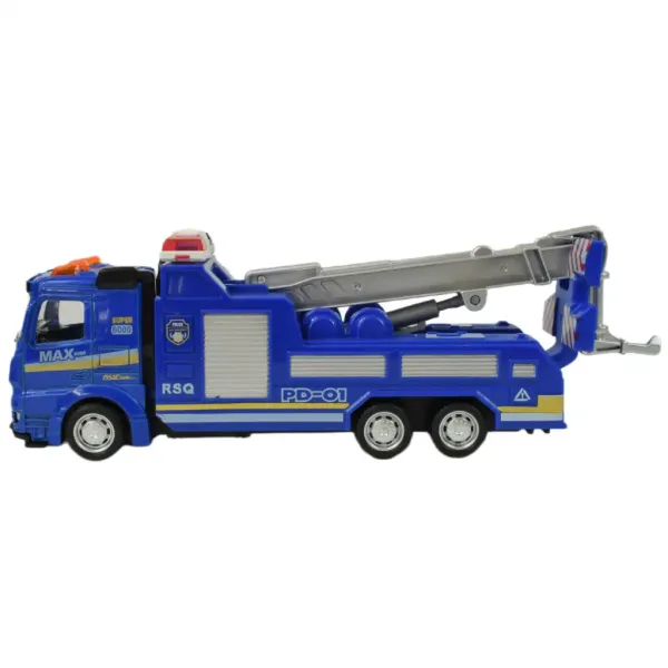 Magic Truck: Policyjna ciężarówka z napędem kinetycznym, różne wersje, 20 cm zdjęcie 2
