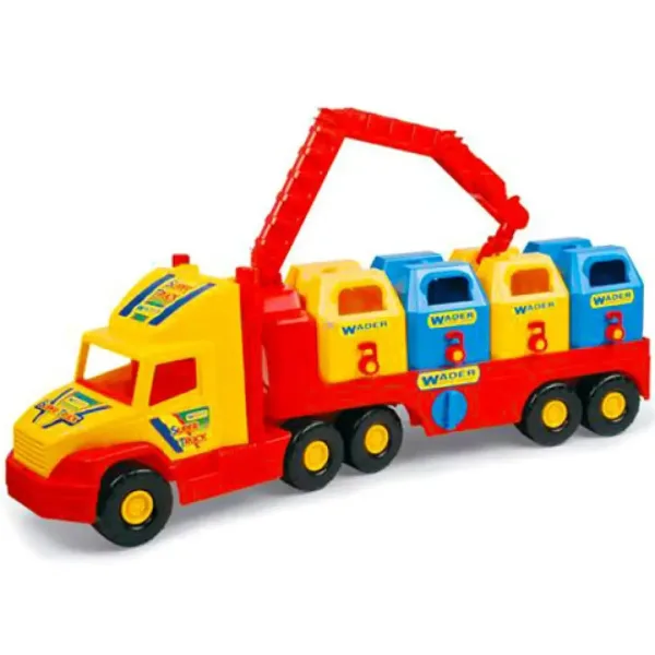 Magic Truck: Seletywny śmieciarka 80cm - Wader zdjęcie 2