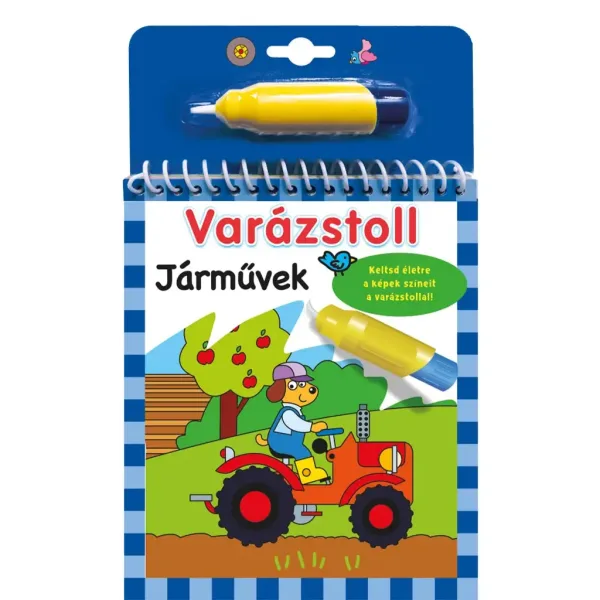 Magiczny długopis - Kolorowanka pojazdy zdjęcie 1
