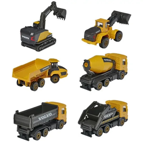 Majorette - Volvo Edition maszyny budowlane w różnych wariantach - Simba Toys zdjęcie 3