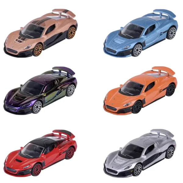 Majorette: Rimac Nevera Edition metalowe modele samochodów w różnych wersjach 1/64 1 sztuka zdjęcie 2