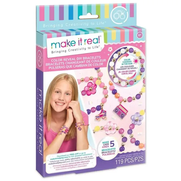 Make It Real: Urocze bransoletki DIY, bransoletki zmieniające kolor zdjęcie 1