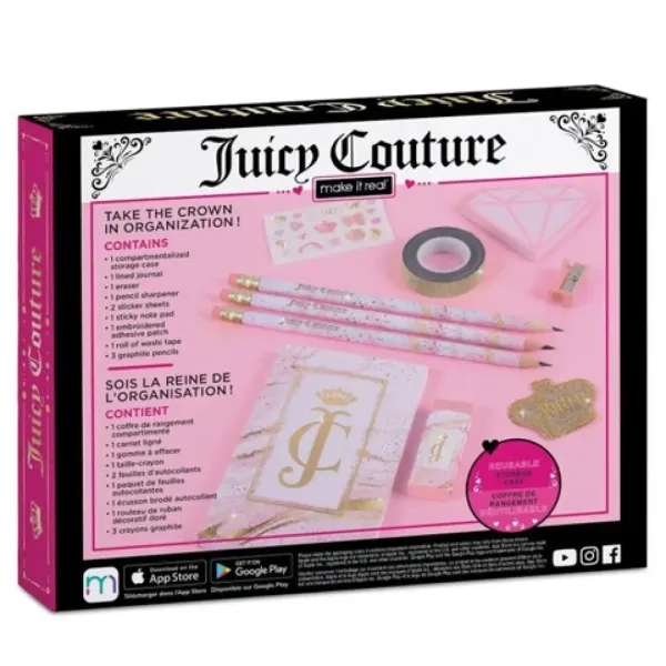 Make it Real: Zestaw Deluxe Artykuły Piśmiennicze Juicy Couture zdjęcie 2