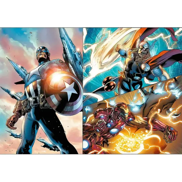 Marvel: Avengers 4x250-elementowe puzzle - Trefl zdjęcie 4
