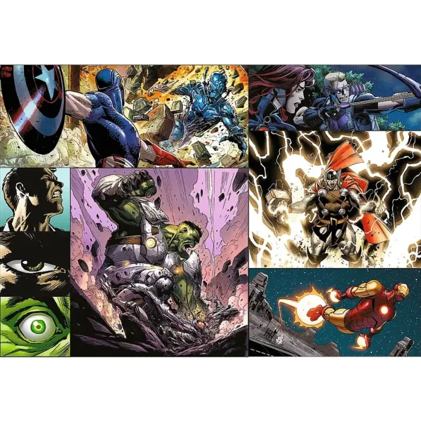 Marvel: Avengers 4x250-elementowe puzzle - Trefl zdjęcie 5