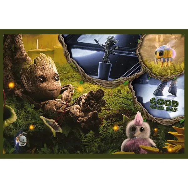 Marvel: Jestem Groot 2x200 elementów puzzle - Trefl zdjęcie 3