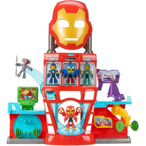 Marvel: zestaw do zabawy Kwatera główna Iron Mana z figurkami - Hasbro zdjęcie 2