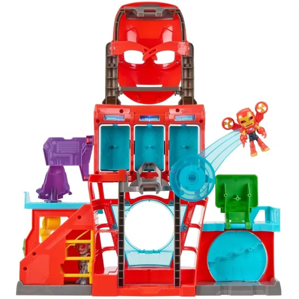 Marvel: zestaw do zabawy Kwatera główna Iron Mana z figurkami - Hasbro zdjęcie 3