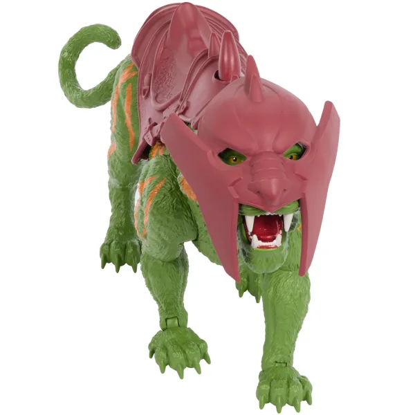 Masters of the Universe: Obrońcy Wszechświata Battle Cat — figurka z dźwiękiem i funkcją bojową — Mattel zdjęcie 2