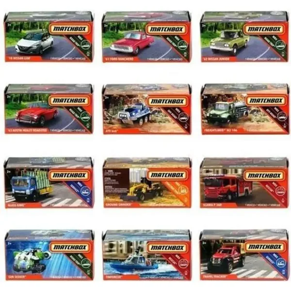 Matchbox: Kolekcjonerskie samochodziki 1/64 w pudełku kartonowym 1 szt. - Mattel zdjęcie 2