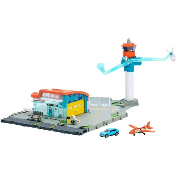 Matchbox Lotnisko i wieża kontroli ruchu lotniczego – Mattel zdjęcie 2