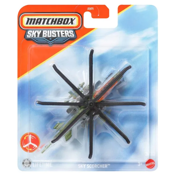 Matchbox Sky Busters: model samolotu Sky Scorcher 1/64 – Mattel