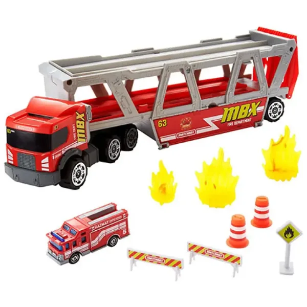 Matchbox pojazd strażacki z akcesoriami - Mattel zdjęcie 2
