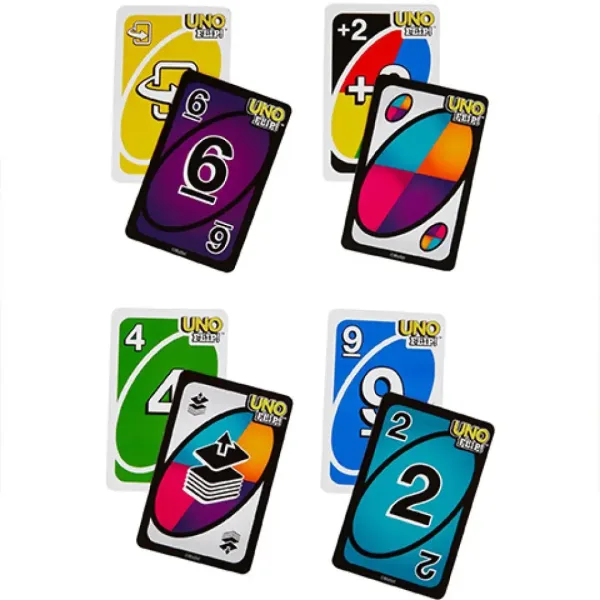 Mattel: Gra karciana UNO Flip! zdjęcie 3