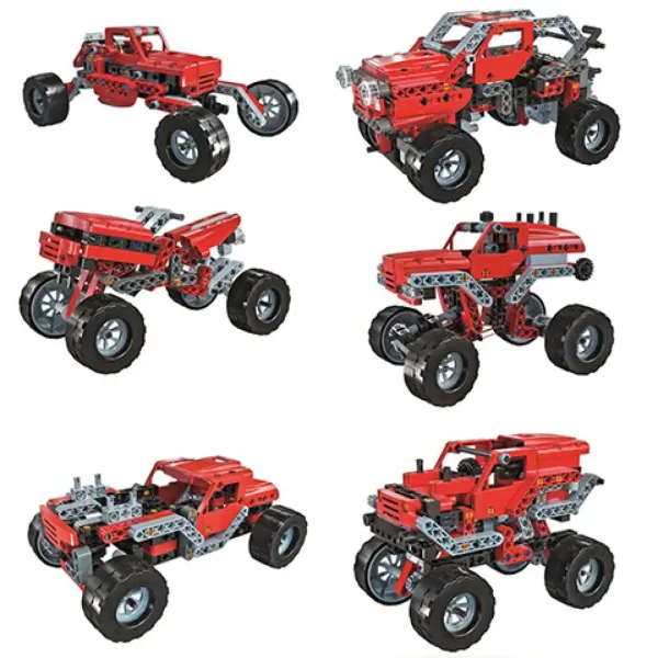 Mechaniczne laboratorium Monster Truck 10 w 1 zestaw konstrukcyjny - Clementoni zdjęcie 3