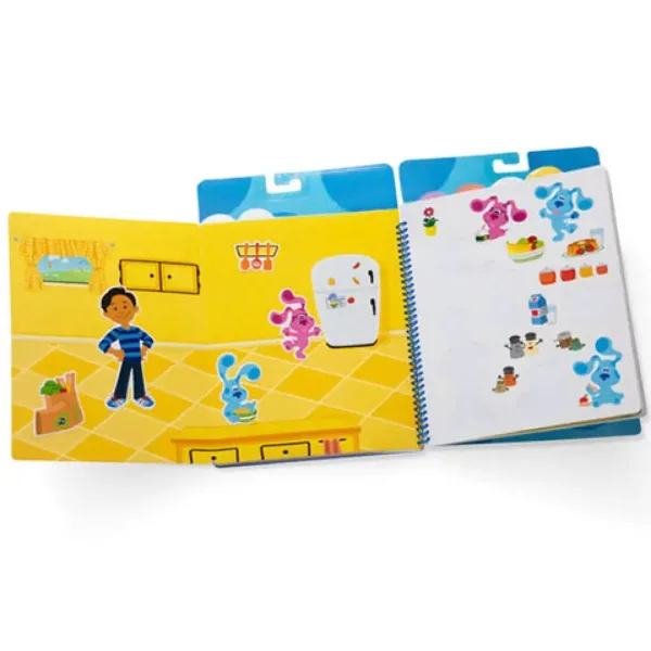 Melissa & Doug: Niebieska książeczka z wielokrotnymi naklejkami zdjęcie 2