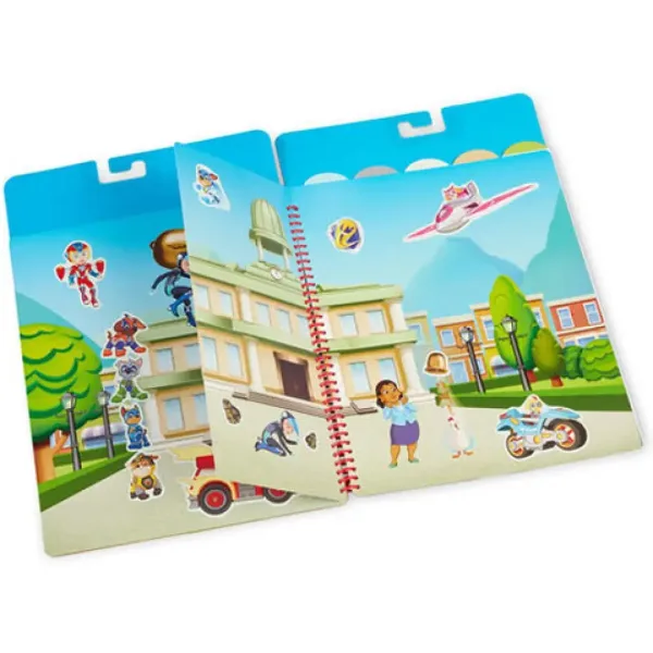 Melissa & Doug: Psi Patrol - Zatoka Przygód Książeczka z wielorazowymi naklejkami zdjęcie 2
