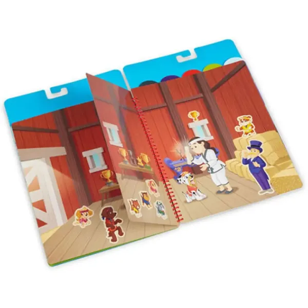 Melissa & Doug: Psi Patrol Klasyczna Misja książeczka z wielokrotnie przyklejanymi naklejkami zdjęcie 2
