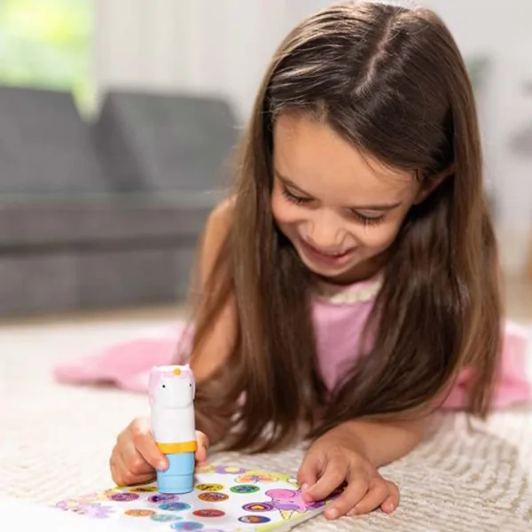 Melissa&Doug: Sticker WOW! Stempel do naklejek – Jednorożec – Spin Master zdjęcie 3