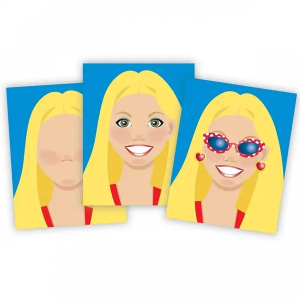 Melissa & Doug: Zestaw kreatywny z naklejkami – Stwórz twarz zdjęcie 3