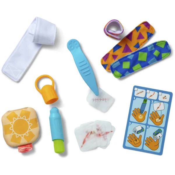 Melissa&Doug: zestaw pierwszej pomocy Boo-boos & Bandages - Spin Master zdjęcie 3
