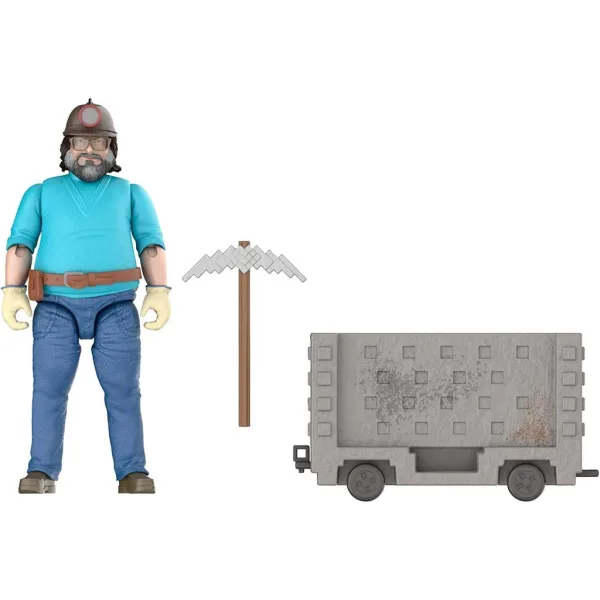 Minecraft: Film – Zestaw do zabawy Steve i wagonik – Mattel zdjęcie 3