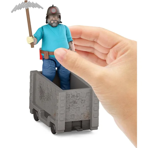 Minecraft: Film – Zestaw do zabawy Steve i wagonik – Mattel zdjęcie 5