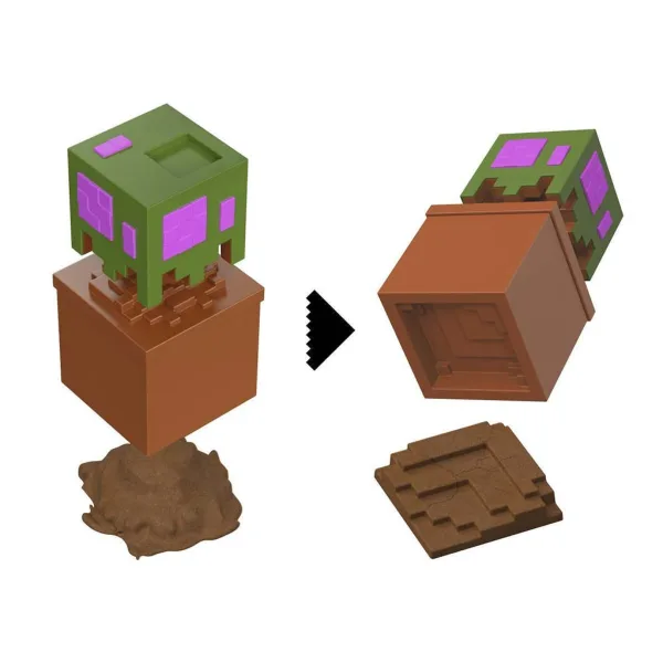 Minecraft Reveal minifigurka w pojemniku - Dąb - Mattel zdjęcie 3