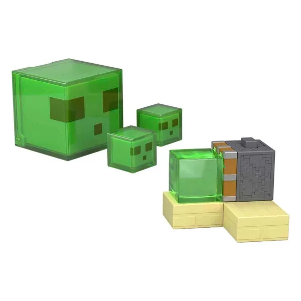 Minecraft: Zestaw figurek akcji Sticky Piston Trap - Mattel zdjęcie 2
