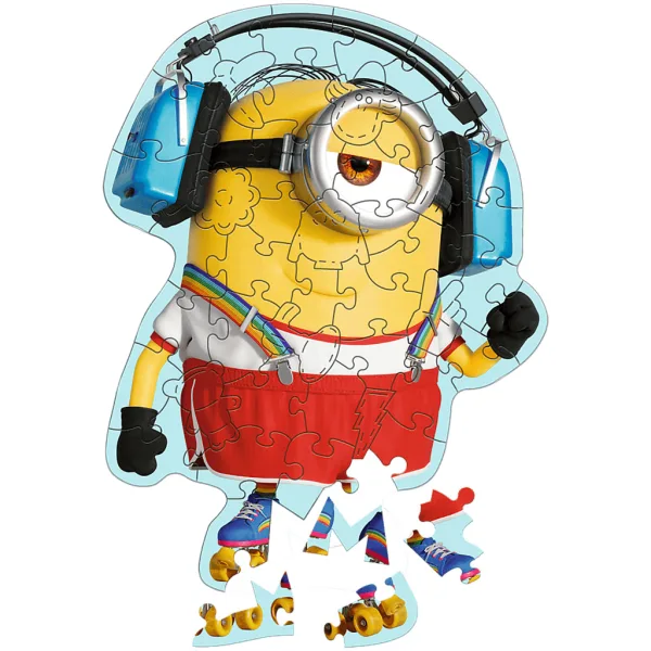 Minionki drewniane puzzle 50-elementowe - Trefl zdjęcie 2