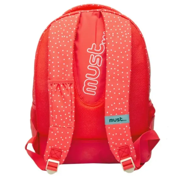 Must: Be more Minnie Mouse czerwony plecak szkolny 32x18x43 cm zdjęcie 2