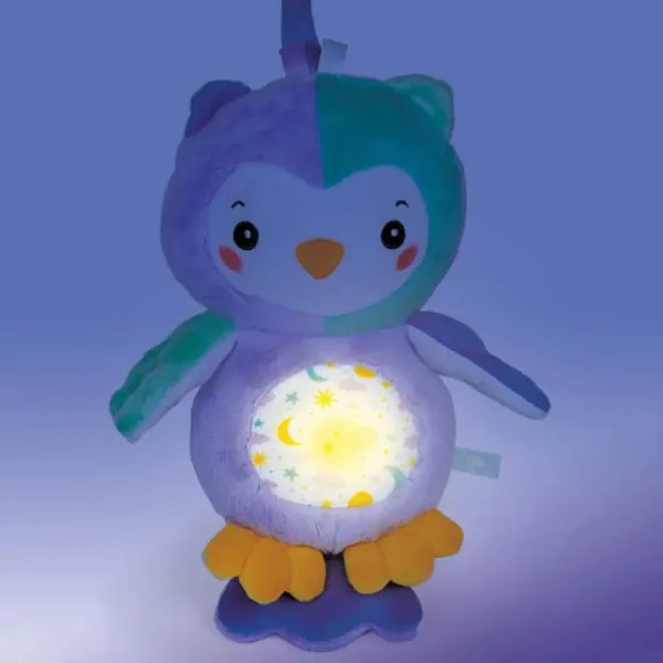 Pluszowa sowa Baby ze światłem - Clementoni zdjęcie 3