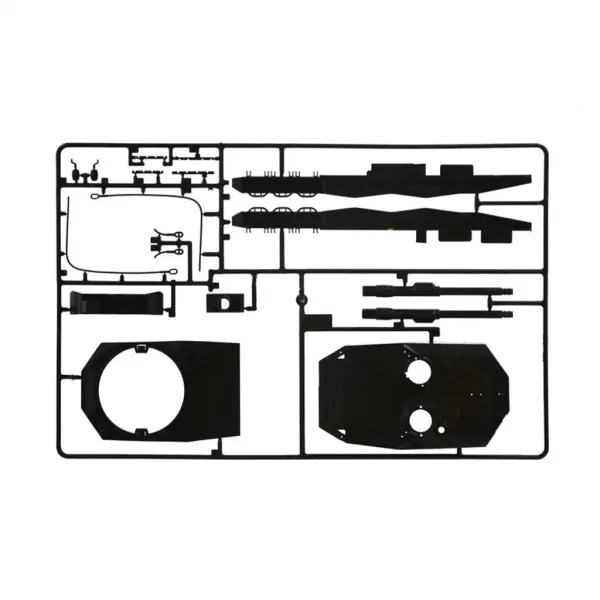 Model czołgu Leopard 2A4 Italeri 1/35 zdjęcie 6