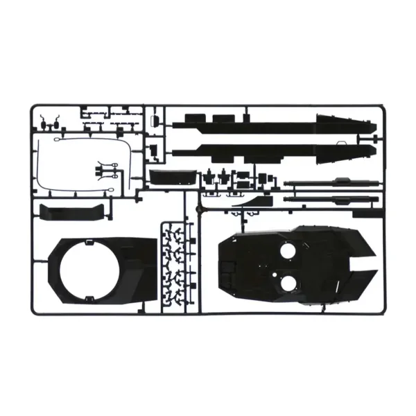 Model czołgu Leopard 2A6 Italeri 1/35 zdjęcie 6
