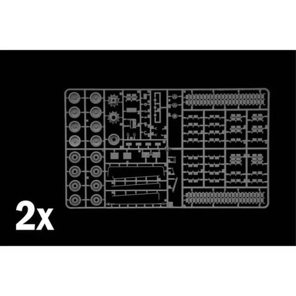 Model czołgu M1A1 Abrams Italeri w skali 1/35 zdjęcie 8