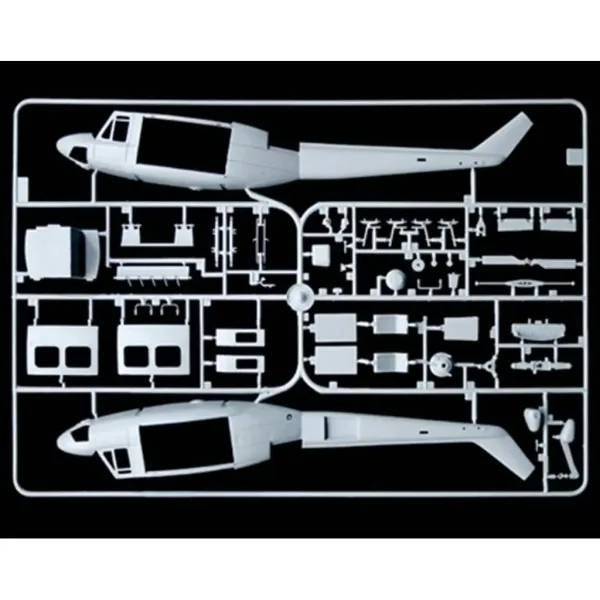 Model helikoptera Italeri 1/48 AB 212 / UH-1N zdjęcie 4