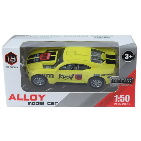 Model samochodu: metalowy samochód wyścigowy w różnych wariantach, 7 cm, skala 1:50, 1 szt. zdjęcie 10
