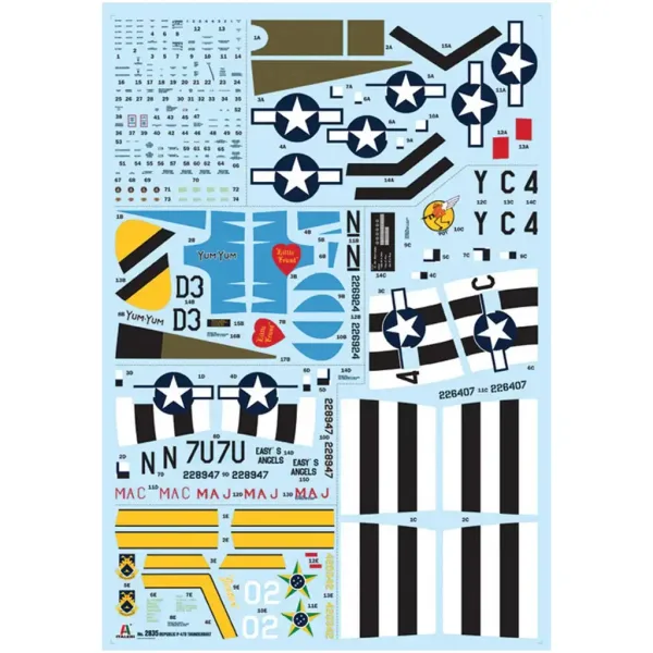 Model samolotu Italeri 1/48 P-47D Thunderbolt zdjęcie 2