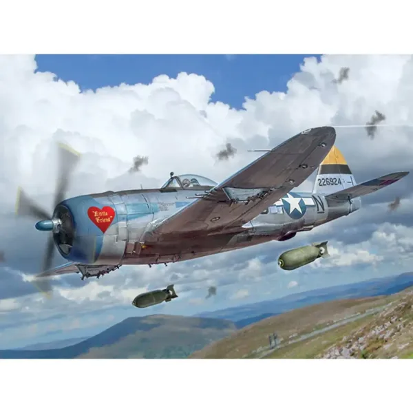 Model samolotu Italeri 1/48 P-47D Thunderbolt zdjęcie 9