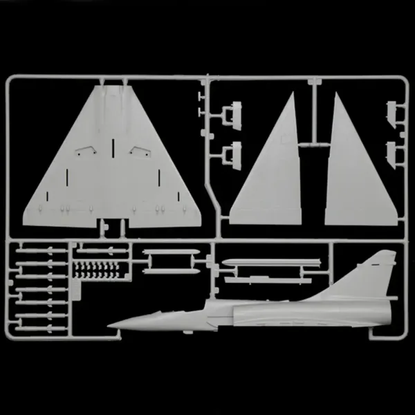 Model samolotu myśliwskiego Italeri 1/72 Mirage 2000C zdjęcie 4