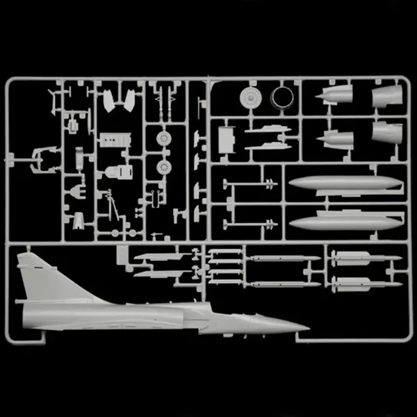 Model samolotu myśliwskiego Italeri 1/72 Mirage 2000C zdjęcie 5